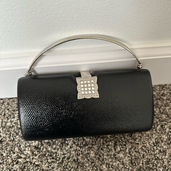 Handbags - Black Evening Clutch